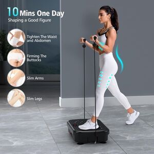 Vibration Plate Exercise Machine for Lymphatic Drainage Whole Body Vibration